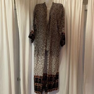 Floral robe/ cover up